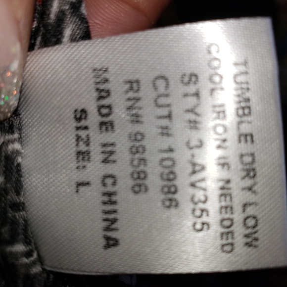 Ava James Long Sleeves Plaid Shirt size large - Picture 6 of 8